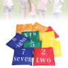 Aymzbd 10Pcs Number Bean Bags Toss Game, Family Games Carnival Toy, Kids Toys Hand Toss Game for Children view 4