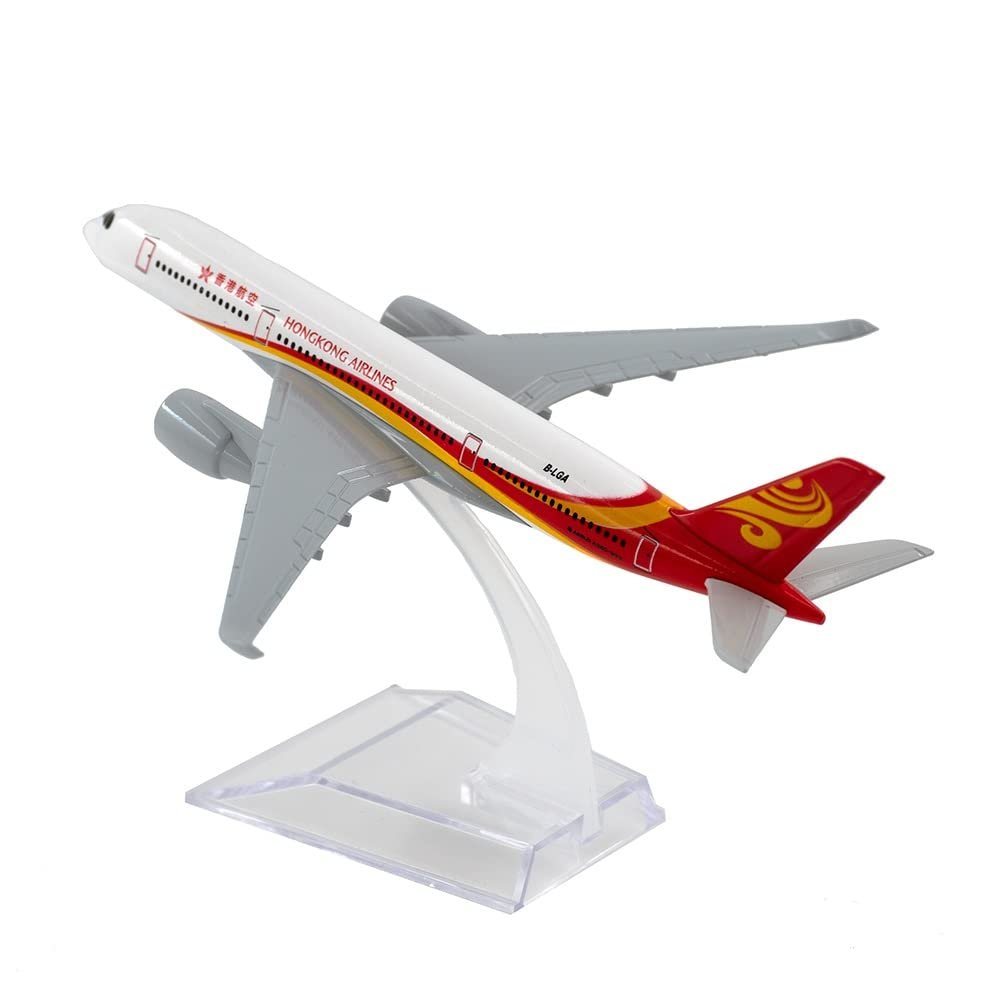 ATXTLWL Environmental Image for: 1/400 Scale Alloy Airplane Airbus A350 Hong Kong Airlines 16cm Airplane Model
