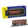HTLNUZD 1/87 Model Train Set Narrow Gauge Model Railway Track, Nickel Silver Curved & Turnout Tracks, Perfect for Hobbyists & Train Collectors Premium Gift (98120) view 1