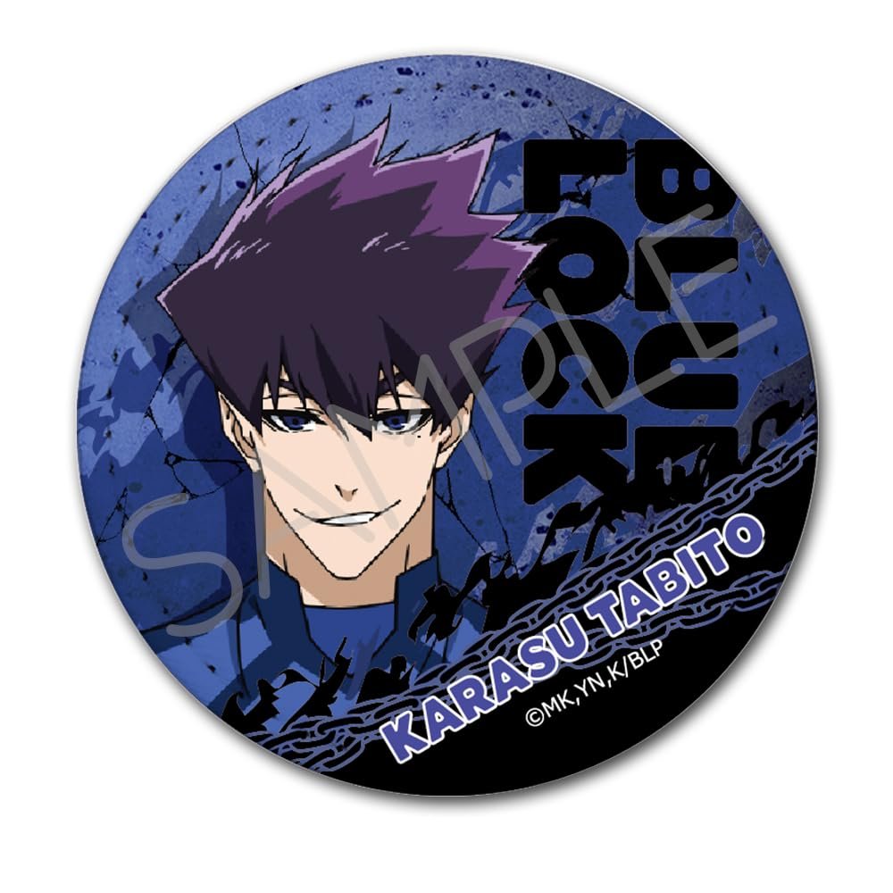 Blue Rock TV Anime [Otabi] Vol. 7 Leather Badge [Round Shape] ZF