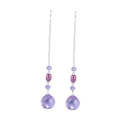 BAZEITFLOW 2pcs Hanging Crystal Ball Prisms Window Suncatcher Chandelier Crystals Chakra Decor Prisms for Wedding Ceiling Lamp Accessory Rainbow