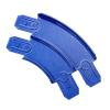 K TOMOTO Double Curved Track Pieces 45 Degree Banked Turn Racetrack Connectors Compatible with Hot Wheels view 1