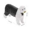 Abaodam Realistic Mini Dog Figurine Solid Animal Simulation of Shepherd Dog for Play Learning Decoration Present for Model view 2