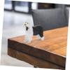 Abaodam Realistic Mini Dog Figurine Solid Animal Simulation of Shepherd Dog for Play Learning Decoration Present for Model view 4