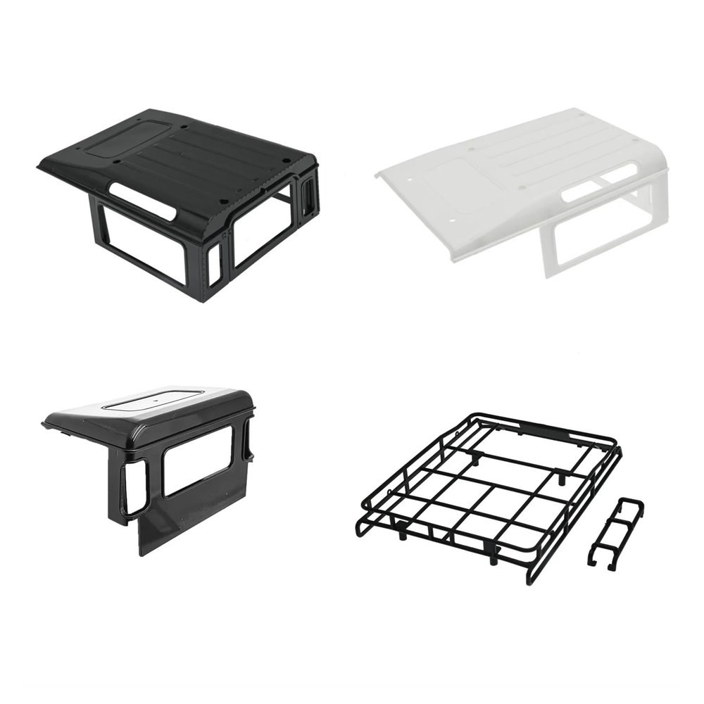 D90 D91 D96 MN98 MN99S RC Car Roof Canopy Cover Luggage Carrier Roof Rack 1/12 RC Car Upgrade Parts Accessories(B)