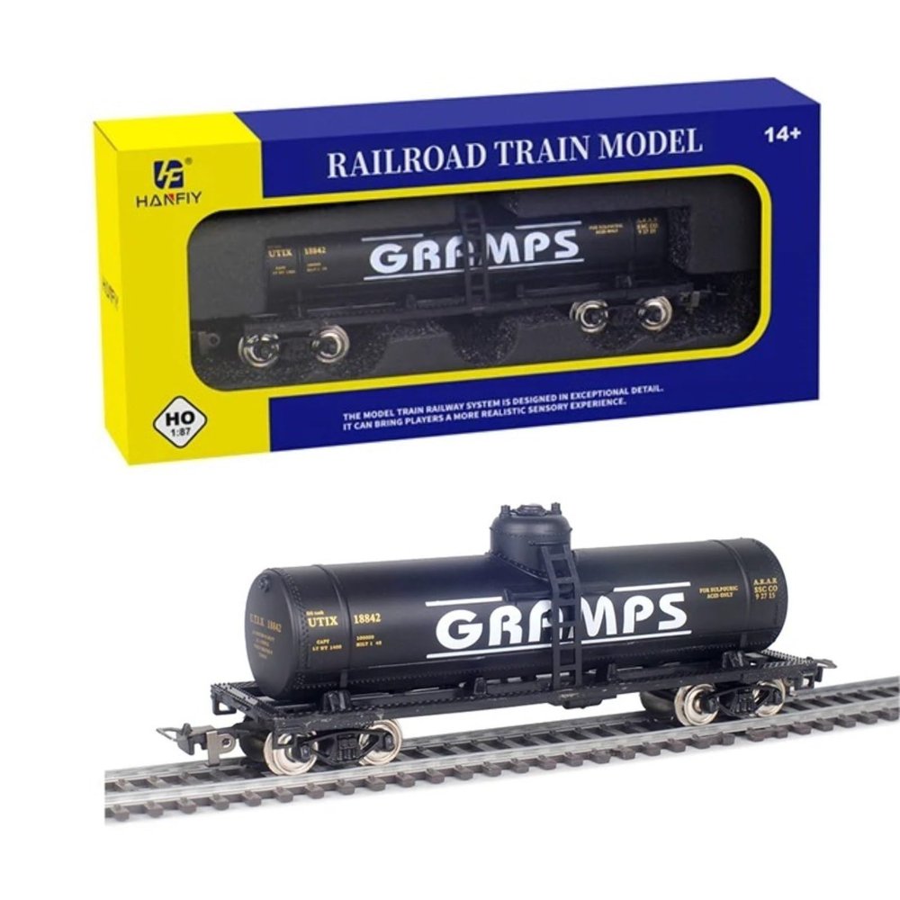 HTLNUZD 1/87 Model Train Set Narrow Gauge Model Railway Track, Nickel Silver Curved & Turnout Tracks, Perfect for Hobbyists & Train Collectors Premium Gift (98450)