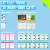 15 Plant Life Circle Flashcards with 4 Plastic Figurines-Seed to Plant, Plants Introduction Card Plants Growth Details for Nature Lovers & Adults, Montessori Toy for Kids view 2