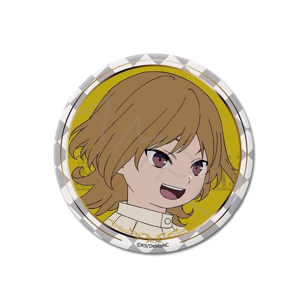 TRUMP Series TV Anime "Delico's Nursery" Angelico Hula 3-way Can Badge G