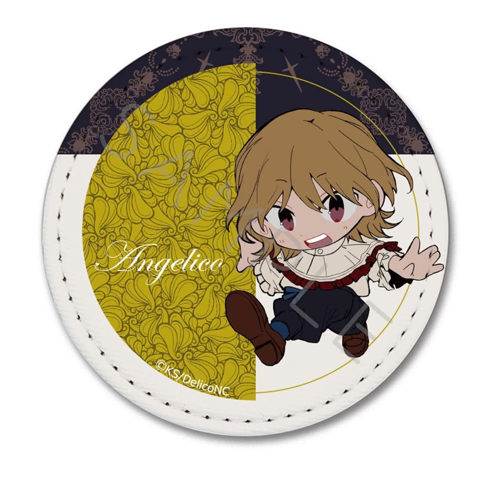 TRUMP Series TV Anime Delico's Nursery [Angelico Hula] Leather Badge G