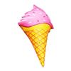 GLEAVI Inflatable Ice Cream Pool Float Toy Cute Swimming Prop for Outdoor Pool Parties Decorations for Boys and Girls Adults Quick Inflate Design for Relaxation view 1