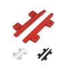 MN82 LC79 Metal RC Rock Sliders Side Pedal Decoration 1/12 RC Car Upgrade Parts Accessories(Silver) view 2