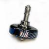 Titanium Damascus Hand Twisting Fingertips Luminous Spinning Top Gyroscope Toy view 2