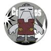 TV Anime My Hero Academia [Cements] Everyone Mochocho Kasakusen! Vol. 1 Bullet Shaped Can Badge [2.2 inches (57 mm)] M F view 1
