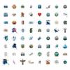 100Pcs Alaska Stickers and Decals for Water Bottle, Laptop - Alaska Party Supplies & Dacorations - Gift for Women & Men view 4
