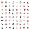 100Pcs Fashion Stickers for Water Bottles and Laptops - Fashion Gifts for Women, Party Decorations - Aethetic Stickers - Gifts for Women & Men view 4