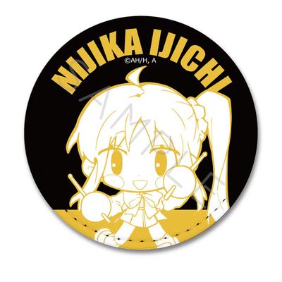 Anime Bocchi Za Roku! [Ijichi Rainbow Summer] 3rd Edition Leather Badge YB