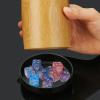 10Pcs Acrylic 6 Sided Round Corner Dices Skull Pattern Role Playing Dices For Table Game Classroom Teaching Easy To Use view 4