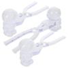 HANABASS 3pcs Artificial Snow Toys Winter Snow Balls for Boys and Girls Portable Clip Fun Snowman Maker for Boys Years Old view 1