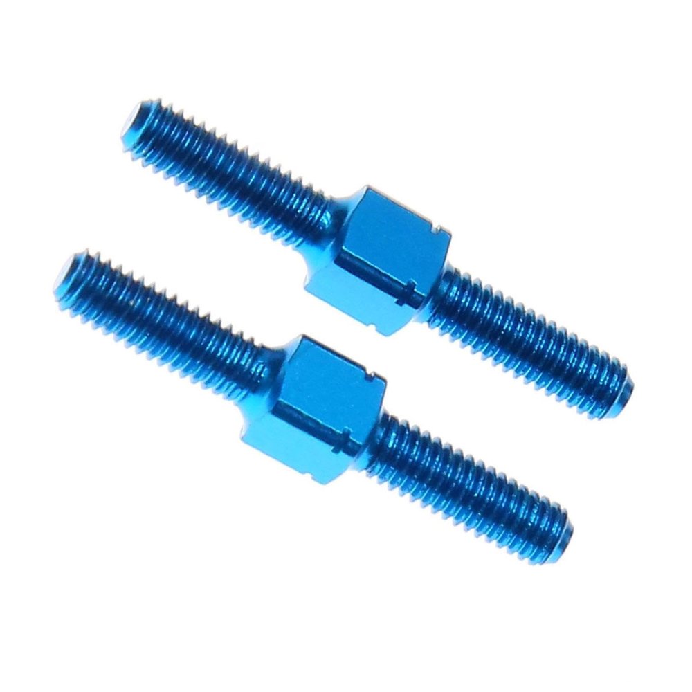 JunZheHub 2X RC Car Turnbuckle Shaft,Aluminum Alloy,DIY Modification Upgrade RC Accessories Replacement for 54248 Hobby Model Car