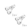 1PCS Hanging Truck Balls Nuts - Simulation RC Car Decorative Bumper Ornaments 55x39mm for 1/10, 1/8 Scale RC Trucks & Cars (Silver,2) view 1