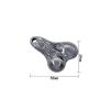 1PCS Hanging Truck Balls Nuts - Simulation RC Car Decorative Bumper Ornaments 55x39mm for 1/10, 1/8 Scale RC Trucks & Cars (Silver,2) view 3
