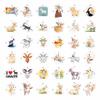 100Pcs Goat Stickers Bulk for Laptop, Water Bottle - Goat Gifts and Party Supplies - Farm Animals Stickers - Gift for Women & Men view 3