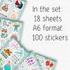 100Pcs Physician Assistant Stickers for Laptop, Water Bottle - PA Stickers - Funny Physician Assistant Gifts, Party Decoration- Medical Decals - Gift for Women & Men view 2