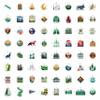 100Pcs Forest Stickers for Water Bottle, Woodland Stickers - Forest Party Supplies & Decorations - Woodland Gifts - Gift for Women & Men view 4