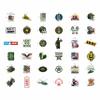 100Pcs Funny Army Stickers and Decals, Military Stickers for Laptop, Water Bottle - Army Gifts, Military Party Supplies - Gift for Women & Men view 3