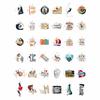 100Pcs Rock Climbing Stickers for Water Bottle - Rock Climbing Party Supplies & Gifts, Adventure and Outdoor Sport Stickers - Gift for Women & Men view 3