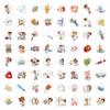 100Pcs Medical Stickers and Decals, Dorctor Stickers - Medical Party Supplies, Decoration - Gift for Women & Men view 4