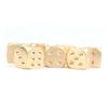 Abaodam 10pcs Brass Dices Solid Copper Gaming Dice Hand Polished Metal Dices for Mahjong and Creative Games Unique Entertainment Accessory for Parties and view 1