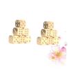 Abaodam 10pcs Brass Dices Solid Copper Gaming Dice Hand Polished Metal Dices for Mahjong and Creative Games Unique Entertainment Accessory for Parties and view 2