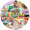 100Pcs California Stickers for Water Bottle, Laptops, Beach Stickers, Decals - California Gifts & Party Decor & Favors - Gift for Women & Men view 1