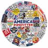 100Pcs Funny Pipefitters Stickers Hard Hat and Decals for Water Bottle - Pipefitter Gifts for Men - Steamfitter Stickers- Gift for Women & Men view 1