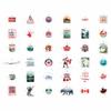 100Pcs Canada Stickers for Luggage, for Water Bottle, Canadian Stickers - Canada Party Supplies - Canadian Gifts - Gift for Women & Men view 3