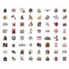 100Pcs Funny Firefighter Stickers for Helme, Water Bottles, Laptop - Fireman Stickers for Hard Hat - Firefighter Gifts for Men - Fireman Party Supplies & Decorations view 4