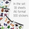 100Pcs Cryptid Stickers Waterproof, Decals - Cryptids Gifts, Party Supplies - Gift for Women & Men view 2