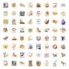 100Pcs Bearded Dragon Stickers for Water Bottle - Bearded Dragon Party Supplies - Gift for Women & Men view 3