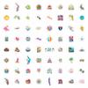 100Pcs Florida Stickers and Decals for Luggage, Waterproof - Florida State Party Supplies & Decorations, Gifts - FL State Stickers for Water Bottle - Gift for Women & Men view 4