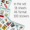 100Pcs Funny Arborist Stickers for Hard Hat, Water Bottle, Laptop - Funny Arborist Gifts & Party Supplies - Tree Work, Chainsaw Stickers - Gift for Women & Men view 2