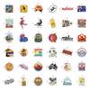 100Pcs Australia Stickers for Luggage, Water Bottle - Australian Stickers and Decals- Australia Party Supplies - Gift for Women & Men view 3