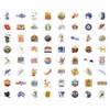 100Pcs Australia Stickers for Luggage, Water Bottle - Australian Stickers and Decals- Australia Party Supplies - Gift for Women & Men view 4