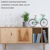 Gsycle Mini Bike Model, Simulation Alloy Light Green Office Decor Retro Table OrnamentToy Bike Toy for Home Office Decor view 2