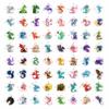 100Pcs Cute Dragon Stickers Waterproof, Funny for Laptop - Dragon Party Supplies - Gift for Women & Men view 4