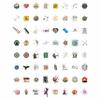 100Pcs Archery Stickers and Decals for Bow Case, Arrow Stickers - Archery Party Supplies- Bow Hunting Decals - Gift for Women & Men view 4