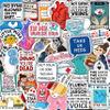 100Pcs Funny Nurse Stickers for Water Bottle, Laptop - Nurse Appreciation Gifts, RN Party Supplies - Nursing Week, Healthcare Medical Hospital Stickers view 1