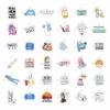 100Pcs Funny Nurse Stickers for Water Bottle, Laptop - Nurse Appreciation Gifts, RN Party Supplies - Nursing Week, Healthcare Medical Hospital Stickers view 4