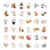 100Pcs Bunny Stickers for Water Bottles - Rabbit Stickers Cute, Small - Bunny and Rabbit Party Supplies & Decoration - Gift for Women & Men view 3