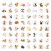 100Pcs Bunny Stickers for Water Bottles - Rabbit Stickers Cute, Small - Bunny and Rabbit Party Supplies & Decoration - Gift for Women & Men view 4